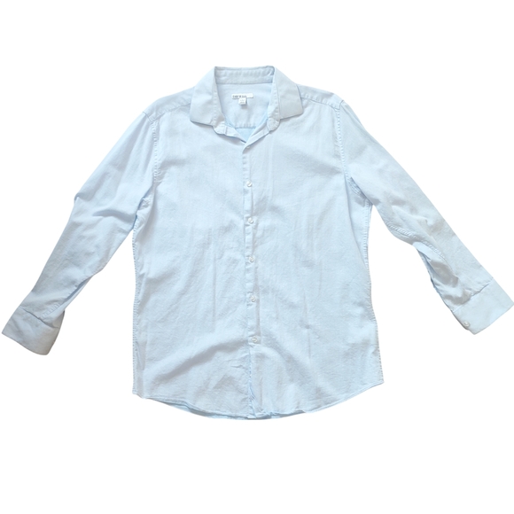 Bar III Men's Sky Blue Casual Button Down Long Sleeve Shirt L - Picture 1 of 8